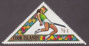 Cook Islands 254b Pole Vault 1969