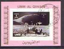 Umm Al Qiwain 1972 History of Space #2 individual imperf ...