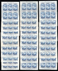 US Stamps # 735 MNH VF Lot Of 30 Souvenir Sheets Scott Value $300.00