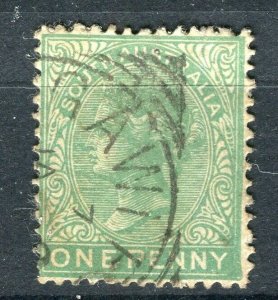 AUSTRALIA; South Australia 1890s classic QV issue used 1d. value fair Postmark