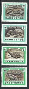 Cape Verde Scott #491-494 MNH