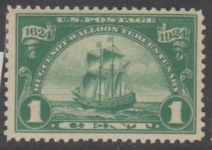 U.S. Scott #614 Huguenot Walloon Stamp - Mint Single