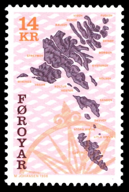 Faroe Islands 1998 Scott #343 Mint Never Hinged