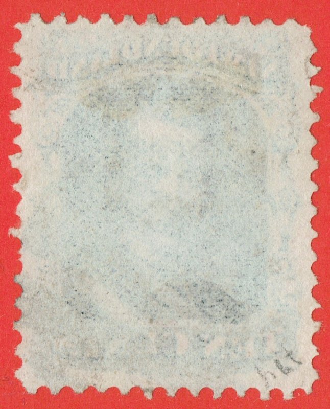 [mag669] CANADA Newfoundland 1865 Scott# 27 used cv:$60