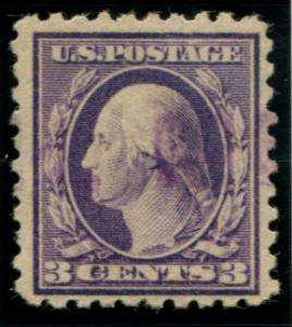 464 US 3c Washington, used cv $14