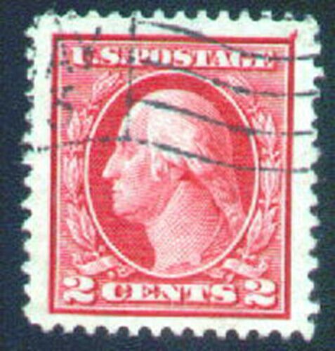 MALACK 406 XF-SUPERB JUMBO, Huge Stamp, nice flag cancel gu1041