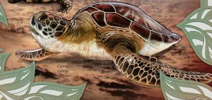 Turtles Stamp Pyxis Arachnoides Caretta Testudo Kleinmann S/S MNH #3009 / Bl.414 