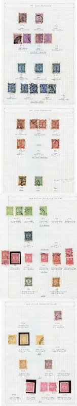 New Zealand VR Life insurance Collection (48 stamps)