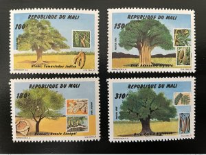 Mali 1998 Mi. 2063 - 2066 Arbres Trees Trees 4 Val. MNH-