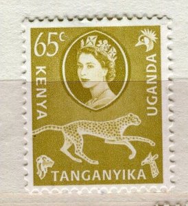 BRITISH KUT; 1960 early QEII Pictorial issue fine Mint hinged 65c. value