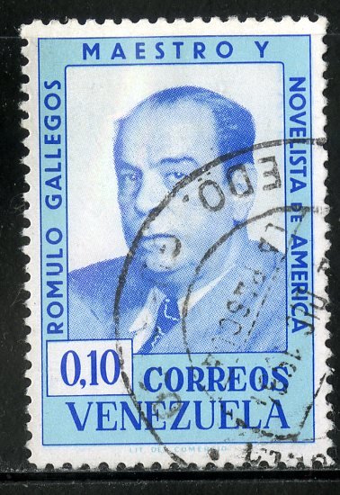 VENEZUELA 858 USED BIN .50 WRITTER