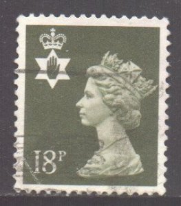 GB Regional N Ireland, 1971 Machin 18p used