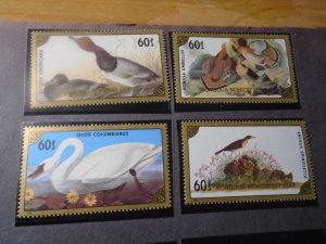 Mongolia  #  1547-50  MNH     Birds