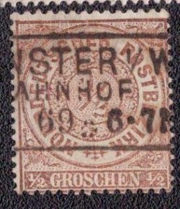 North German Confederation - 15 1869 Used