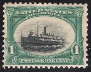 US STAMPS #294 MINT OG H LOT #21379