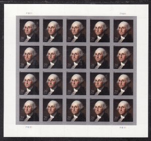 USA-Sc#4504- id11-unused NH sheet-George Washington-2011-
