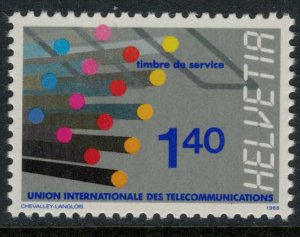 Switzerland #10O14* NH  CV $3.25