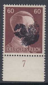 Germany Soviet Zone SBZ - LOCAL ROTSCHAU 60Pf HITLER head - Expertized Valicek