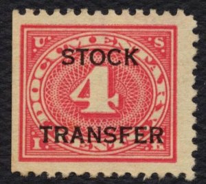 #RD3 4c Stock Transfer, Used [12] **ANY 5=FREE SHIPPING**
