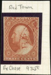 #10 VF USED WITH RED TOWN CANCEL POS.97L5 EX-CHASE BP1382