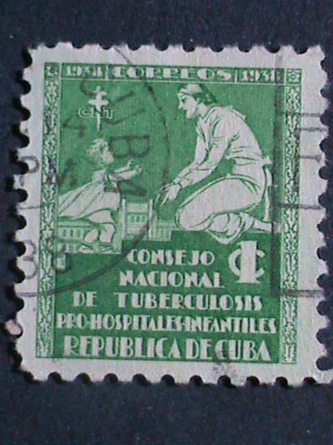 ​CUBA-1939 10 OVER 80 YEARS OLD CUBA FAMOUS USED STAMPS-SET-VERY FINE