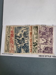 Stamps New Caledonia Scott #C15-20  hinged