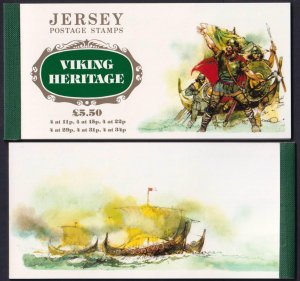 Jersey 1987 Viking Heritage Ships Mi. MH0-29 Prestige Booklet MNH