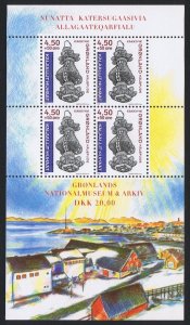 Greenland National Museum and Archives MS 1999 MNH SC#B24a SG#MS351 MI#Block 16