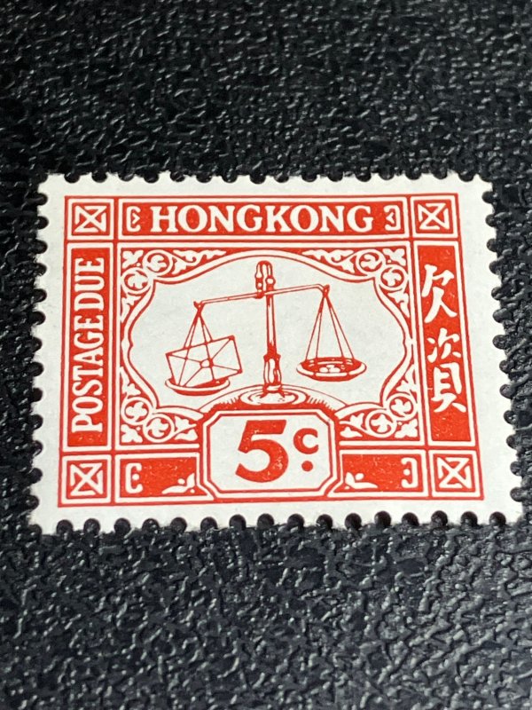 Hong Kong Scott J14a MNH