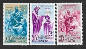 SE)1960 MALTA, 19TH CENTENARY OF THE SHIPWRECK OF ST. PAUL, CONSECRATION OF ST.