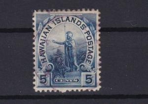 hawaii 1894 used five cent stamp ref r13079