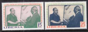 Liberia 614-615 MNH VF