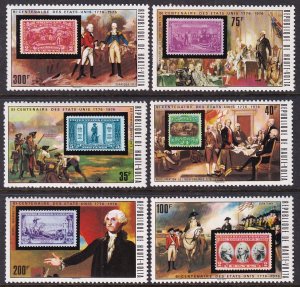 Burkina Faso 352-357 US Bicentennial MNH VF