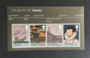 GB Age of the Tudors UMM mini sheet. 2009.    MS2930