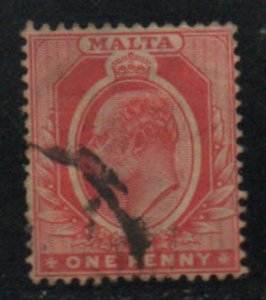 Malta Scott 32 used King Edward VII 1907