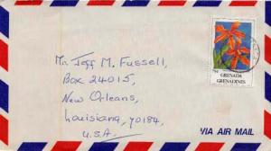 Grenada, Airmail, Flowers