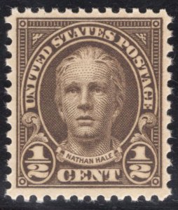 US STAMPS #653 MINT OG NH LOT #21316