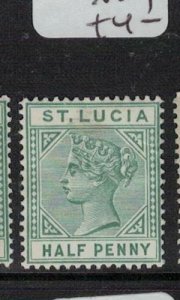 St Lucia SG 43 MOG (3elm) 
