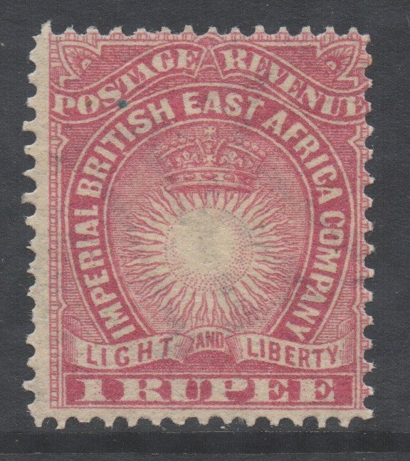 KUT British East Africa Scott 25 - SG14, 1890 Victoria 1r MH*