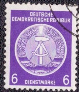 Germany DDR  - O2 1954 Used