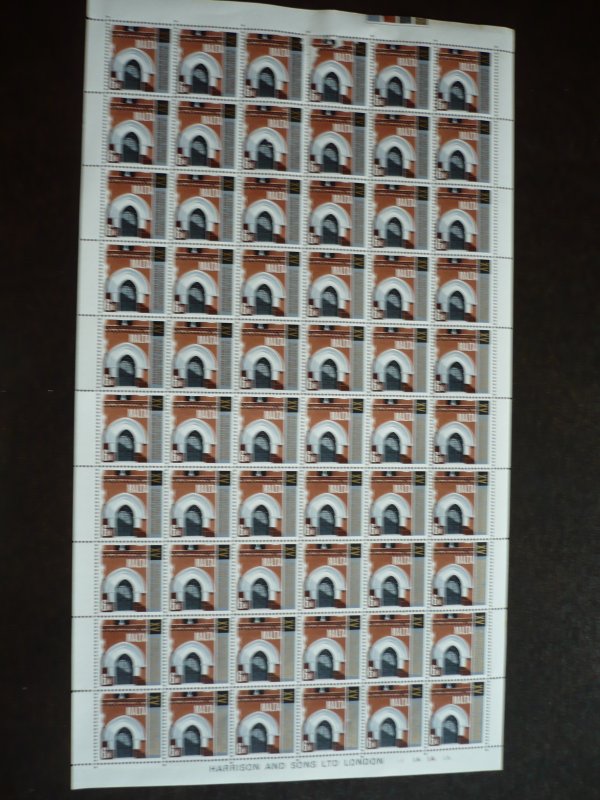 Malta - Full Sheet of 60 stamps