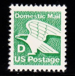 #2111 D  Rate Eagle  - MNH