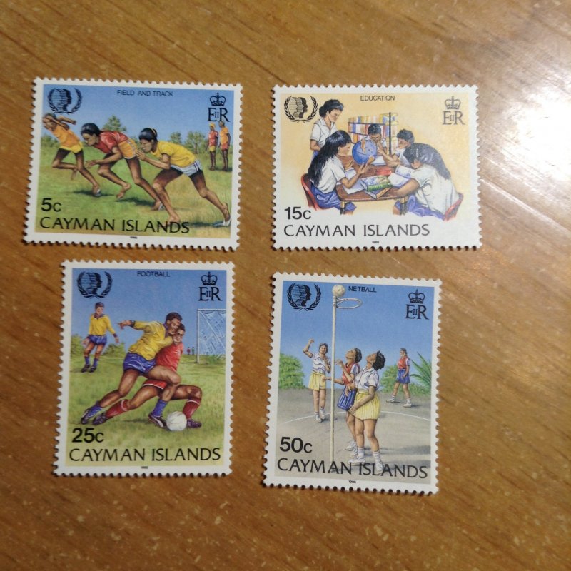 Cayman Islands  # 543-46  MNH