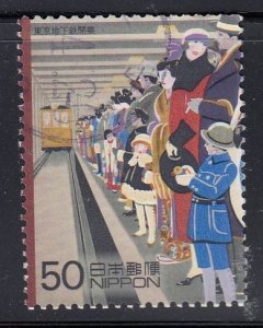 Japan 2000 Sc#2691b Opening of Tokyo Underground, 1927 (2) Used