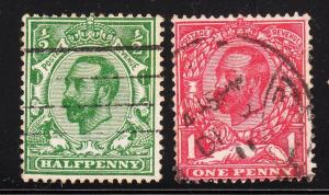 Great Britain 151 -152 -  FVF used