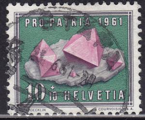 Switzerland B304 USED 1961 Fluorite