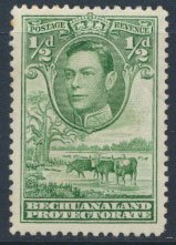 Bechuanaland  SG 118  SC# 124   MH  1938   see scan -