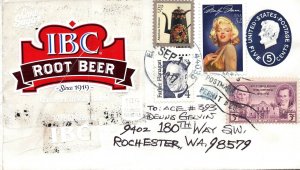 US ART COVER EXCHANGE ACE CHARLIE DELGADO #20 IBC ROOT BEER SINCE 1919