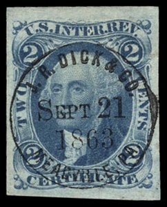 U.S. REV. FIRST ISSUE R7a  Used (ID # 97217)