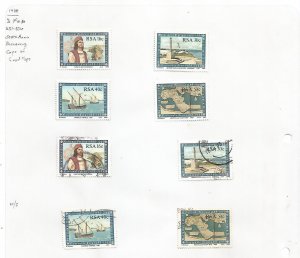 SOUTH AFRICA REPUBLIC - 1987 - Cape of Good Hope - Perf 8 Stamps -Light Hinged